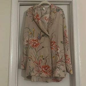 Floral Blazer